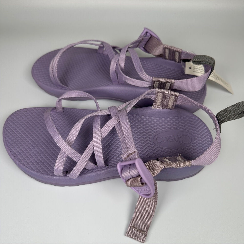 Chaco ZX 1 EcoTread Kids US Size 5 Hiking Sports Sandals Purple
